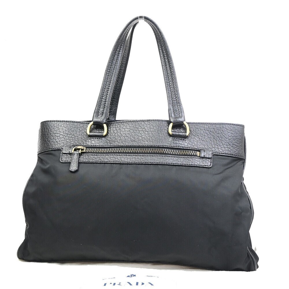 Prada Tessuto Tote nylon and leather